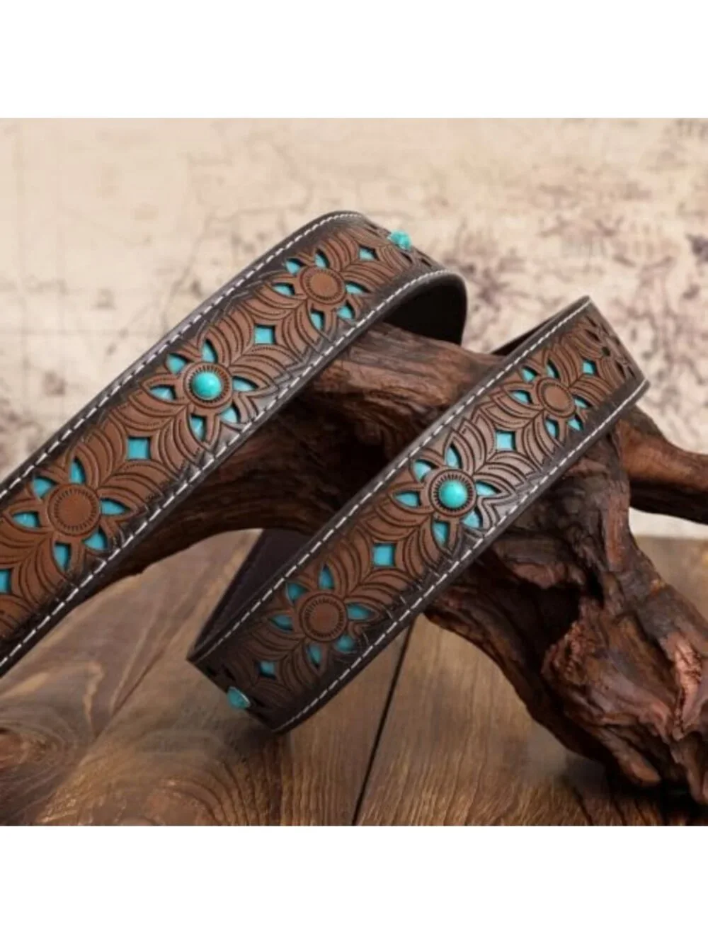 Vintage Western Belt for Men & Women - 1.5